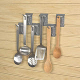 StoreWALL 2.5" Heavy Duty Slatwall Single Hook (Pack of 4) StoreWALL