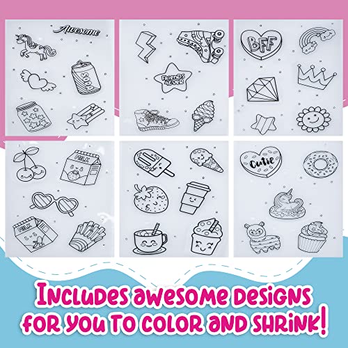 GirlZone Diamond Gem Art Kit, Includes Gem Stickers, Diamond Stickers and More in One Diamond Art Kit to Make Diamond Art for Kids, Great Xmas and B