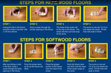 Squeeeek No More/o'berry Counter Snap Kit (3232) for Hardwood Floors Squeeeeek No More