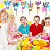 Fennoral DIY Butterfly Wind Chime Kit - 12 Pack Kids Arts and Crafts Set Fennoral