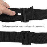 11 Pocket Brown and Black Heavy Duty Construction Tool Belt, Work Apron, Tool Pouch, with Poly Web Belt Quick Release Buckle - Adjusts from 33” GlossyEnd