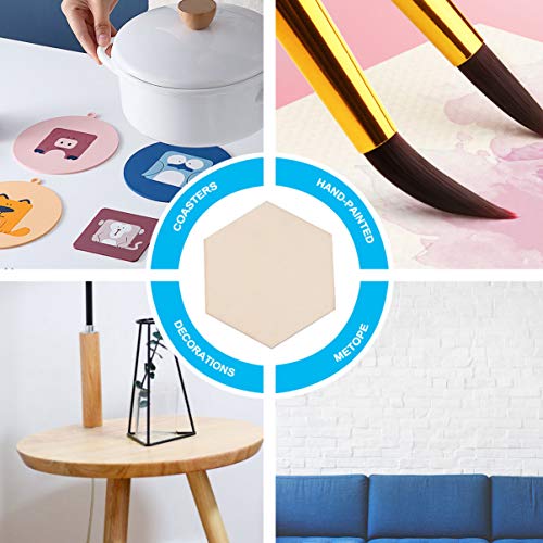 MAGICLULU 1 25pcs Unfinished Wooden Name Tag Wooden Cutouts Crafts Wooden Slices Blank Name Painting Wood Slices Natural Wedding Scrapbook Wooden MAGICLULU