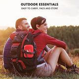 Mini First Aid Kit - 120 Piece Small Waterproof Hard Shell Medical Kit for Car, Home, Office, Travel, Camping, Sports, Outdoor, School - Emergency Atickyaid