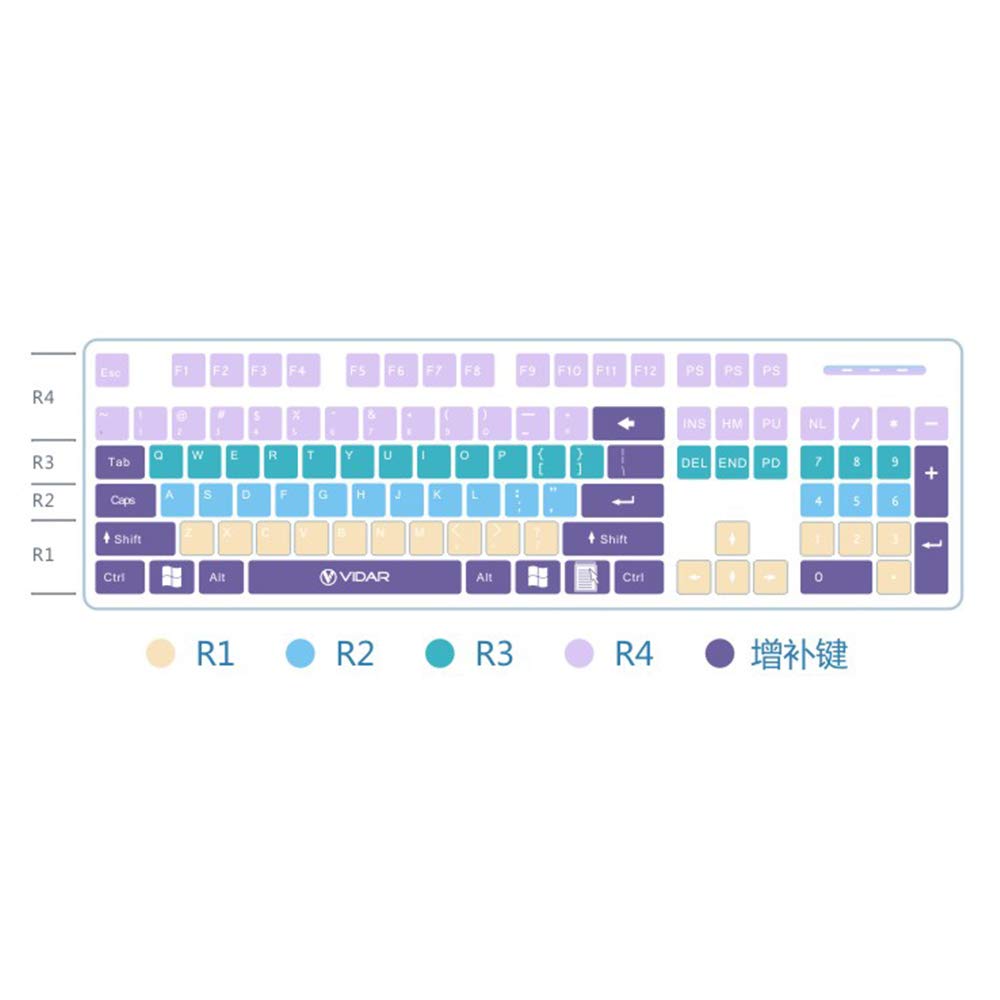 HFSECURITY GH60 Full Set Solid Wood Keycaps Customized Handmade Keycaps for Cherry Mx Switch Mechanical Gaming Keyboard Use Wood Keycaps HFSECURITY