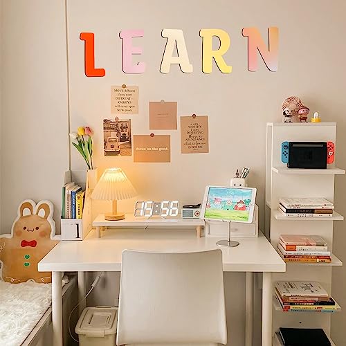 Wooden Letters 8 Inch Wood Letter P Cutouts Unfinished Wooden Alphabet Letters for Wall Decor Crafts DIY Painting Birthday Party Nursery Holiday She Love
