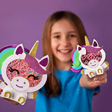 Craft-tastic Stacked String Art Unicorns – Craft Kit Makes 2 Magical Unicorns - 6+ Craft-tastic
