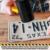 Rubber Mallet Hammer Wood Tools Woodworking - 24 Oz Camping Hammer Handle Soft Blow Mallet Hammer Rubber - Small Hammers For Crafts Tent Stake Hammer LEGLO