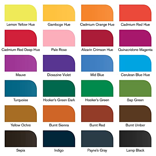 Winsor & Newton ProMarker Brush Set, 24 Count, Basic Collection Winsor & Newton
