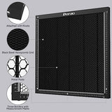 Dofiki Honeycomb Laser Bed 500mm x 500mm Steel Honeycomb Working Table for Most Laser Engraver, Magnetic Honeycomb Cutting Tray with Metal Base, Dofiki