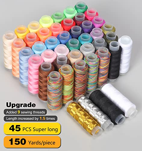 Large Sewing Kit for Adults: YUANHANG Newly Upgraded 251 Pcs Premium Sewing Supplies Set - Complete Sew Kit of Needle and Thread for Beginners - YUANHANG