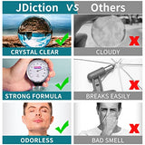 JDiction 1.06 Gallon Epoxy Resin - Crystal Clear High Gloss Resin Kit, Easy 1:1 Mix, Art Resin for Craft, Wood Tabletop, Jewelry Making, Coating and JDiction