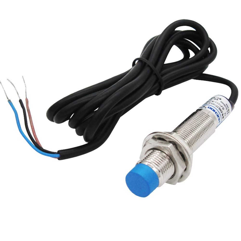 Twidec/M12 Approach Sensor Inductive Proximity Switch NPN NC DC 6-36V, 4mm Detecting Distance LJ12A3-4-Z/AX - WoodArtSupply