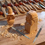 WHLLING Dual Head Nail Setter, Hammerless 1/32″& 1/16″ Spring Nail Set, 3500 PSI Striking Force Counter Punch WHLLING