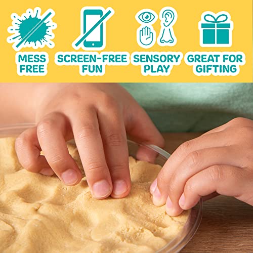 Made By Me! Sand Dough Sculpt & Paint Creations! Pottery Press, Sand Dough Bowl Kit, Paint & Create Your Own Pottery, Mess-Free Pottery Kit for Kids, Made By Me