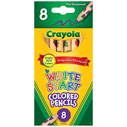 Crayola Write Start Colored Pencils - WoodArtSupply