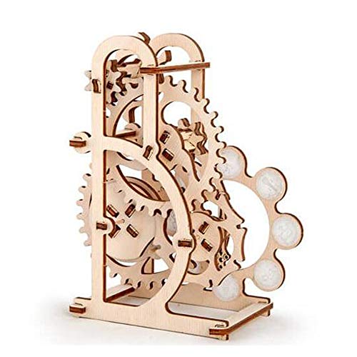UGEARS Dynamometer - Mechanical Model Construction Kit 3D Wooden Puzzle for Self-Assembly Without Glue - Brainteaser for Kids, Teens and Adults UGEARS