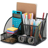 Mr. Pen- Mesh Desk Organizer, Black, Pen Holders Organizers, Desk Pencil Organizer, Pen /Pencil Holder, Pen Organizer for Desk Mr. Pen