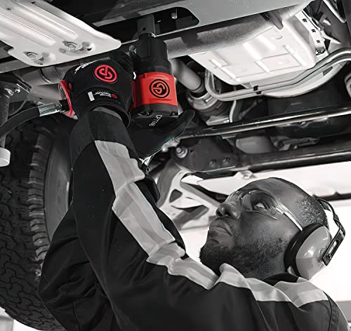 Chicago Pneumatic CP7748 1/2 Inch Air Impact Wrench, Red, Metal Chicago Pneumatic