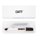 Utility Knife, DAT Series-X Portable Box Cutter, Fine Point Arts and Crafts Blade for Precision Cutting, with 10 Blade Pieces (White, 1 Cutter 10 DAT