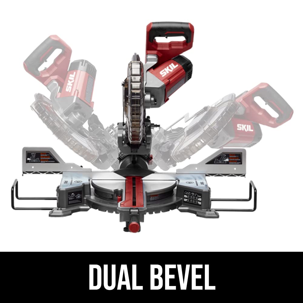 Skil 10" Dual Bevel Sliding Compound Miter Saw - MS6305-00 Skil