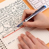 EYEYE Blue Fine Tip Pen, Bullet Tip Liquid Ink Rollerball Pens, 0.7mm Pens Fine point， Free Ink Roller Fine Tip Pens, Blue Ink Liquid Rollering Pens, EYEYE