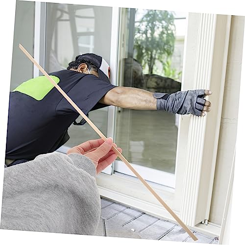 SEWOART 10pcs Triangular Wooden Strip Window Frame Decor Edge Trim Wood Trim Window Screen Extra Sticks Unfinished Wooden Strips Wooden Molding Trim SEWOART