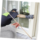 SEWOART 10pcs Triangular Wooden Strip Window Frame Decor Edge Trim Wood Trim Window Screen Extra Sticks Unfinished Wooden Strips Wooden Molding Trim SEWOART