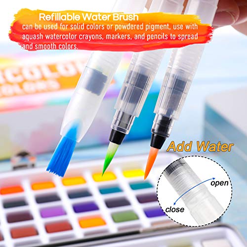  Dyvicl Glitter Metallic Watercolor Paint Set - 12