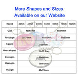 ChiButtons (Kit) 37mm (1 1/2") Badge Press Machine-B400 + 37mm Round Die Moulds + 200 Set Pin Button Components + Adjustable Circle Cutter ChiButtons