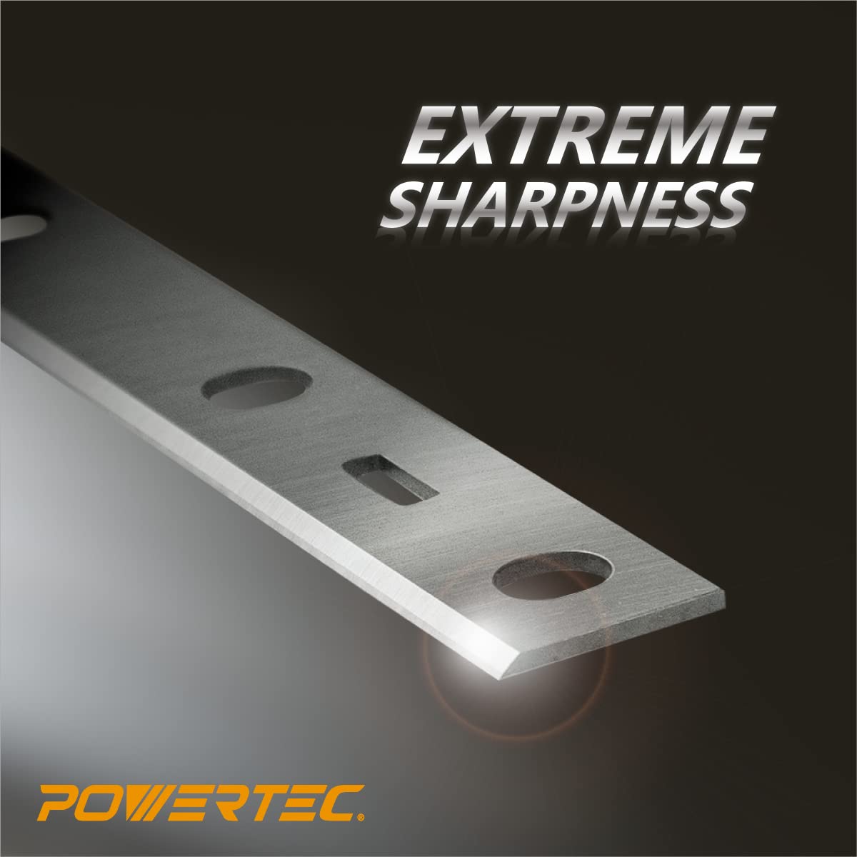 POWERTEC 6 Inch Jointer Blades for Delta 37-071, 37-070, JT-160 Jointer, Replacement for 37-072, 37-372 Jointer Knives, Set of 2 (14801) POWERTEC