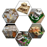 16 Pack 12 x 12 inch Basswood Sheets Thin Wood Panel 2 mm Unfinished Wood Boards Square Plywood Sheets for Painting, DIY Project, Mini House Acrux7