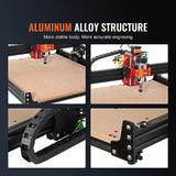 VEVOR CNC Router Machine, 300W, 3 Axis GRBL Control Wood Engraving Carving Milling Machine Kit, 400 x 400 x 75 mm / 15.7 x 15.7 x 2.95 in Working VEVOR