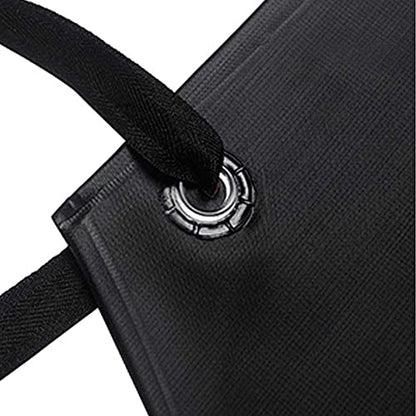 Chemical Resistant Work Cloth - Adjustable Bib Butcher Apron Waterproof Rubber Vinyl Apron Blacks - 43" Light Duty- Stay Dry When Dishwashing, Lab - WoodArtSupply