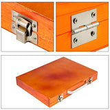 Mophorn Wood Chisel Sets 12pcs，Wood Carving Hand Chisel 3-3/4Inch Blade Length,Woodworking Chisels with Red Eucalyptus Handle,Wood Tool Box,for Wood Mophorn