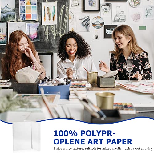 Fuutreo 20 Sheets Watercolor Paper 22 x 30" Large 140 lb Heavyweight Drawing Paper White Painting Art Paper for Beginners, Artists and Professionals Fuutreo