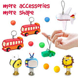 Modeling Clay Kit - 50 Colors Air Dry Ultra Light Magic Clay, Soft & Stretchy DIY Molding Clay with Tools, Animal Accessories, Kids Art Crafts Gift ESSENSON