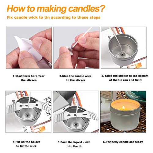 BBAXI Candle Making Kit Supplies Tools - Soy Beeswax DIY Crafts Candle Wax kit Supply Set for Adults Beginners Candle Melting Pouring Pot with Jars BBAXI
