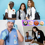 LET'S RESIN 2Pcs Resin Mold, 24 Cavities Badge Reel Molds for Resin, Phone Grip Mold for UV Resin,Epoxy Resin,Casting Molds for DIY Resin Keychain LET'S RESIN