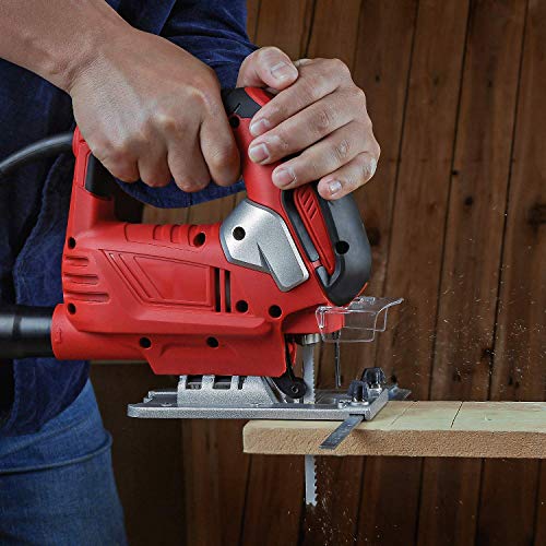 WORKPRO 25-Piece T-Shank Jig Saw Blade Set with Storage Case, Made with HCS/HSS/BIM, Assorted Blades for Wood, Plastic and Metal Cutting WORKPRO