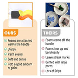 Bates- Foam Paint Brushes, Sponge Brushes, Sponge Paint Brush, Foam Brushes, Foam Brushes for Painting, Foam Brushes for Staining, Paint Sponges, Bates Choice