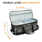 Carrying Case for Cricut Explore Air 1 2 3, Luxiv Double-Layer Bag Compatible with Cricut Maker 1 2 3, Carrying Bag Case for Cricut Explore Air/Air Luxiv