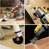 ENVENTOR Oscillating Multi Tools, 2.5A Electric Oscillating Saw Corded with 43PCS Accessories, 15000-22000 OPM, 6 Variable Speeds, 3°Oscillation Enventor