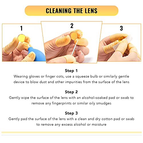 OMTech 20mm ZnSe Focus Lens, CVD ZnSe CO2 Laser Engraver Focal Lens with 2 Inch Focal Length, 2" FL Zinc Selenium Replacement Lens for 50W 60W 70W OMTech