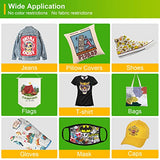 CenDale DTF Transfer Film and Powder Kit - 30 Sheets A4 DTF Film for Sublimation, 14oz White Medium DTF Powder, Direct-to-Film Transfer for Any CenDale