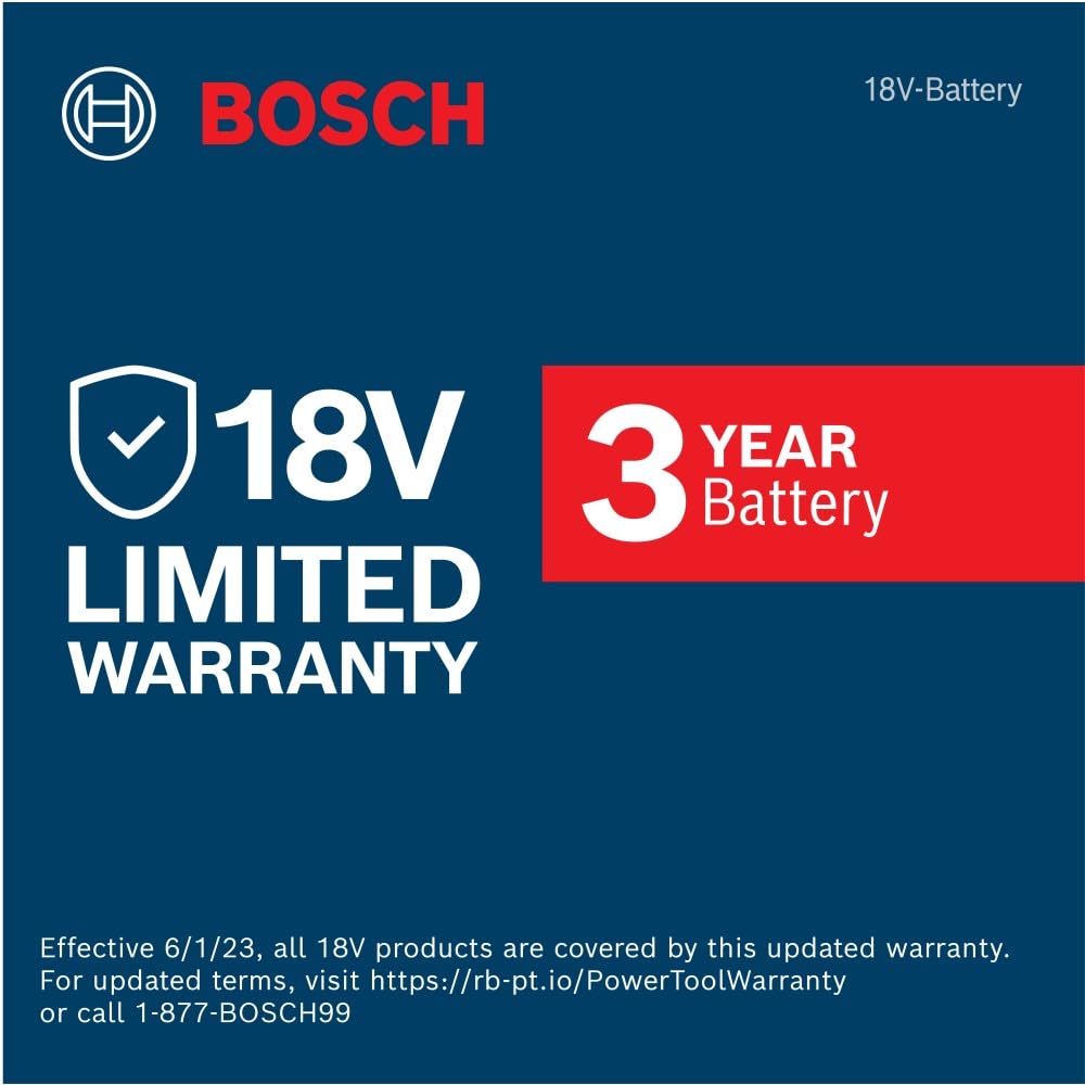 BOSCH BAT612-2PK 18V Lithium-Ion 2 Ah Standard Power Batteries, 2-Pack - WoodArtSupply