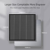 YOOPAI Honeycomb Laser Bed 500x500mm Honeycomb Working Table with Aluminum Panel for Laser Cutter Engraver Accessories, Desktop Protection, Fast Heat YOOPAI