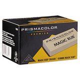Prismacolor Premier Magic Rub Vinyl Erasers, 12 Pack Prismacolor