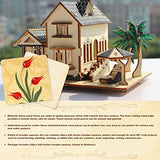 TKOnline 25Pcs 6 x 6 Inches Unfinished Basswood Sheets for Crafts, Wood Squares for DIY Craft Projects, Square Plywood Sheets for Wood Burning, Laser TKOnline