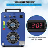 6L Industrial Water Chiller CW-5200, 0.9HP 2.6gpm Water Cooling System for 50W-150W, CO2 Laser Engraving & Cutting Machines, Cools 5200 BTU/Hour CuisinAid