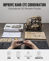 ROKR LGA01 Marble Night City 3D Wooden Marble Run Puzzle Building Kit for Adults ROKR